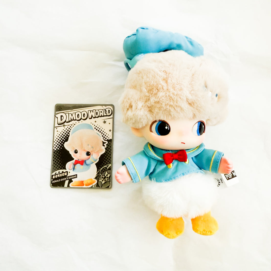 POP MART - Dimoo World x Disney - Donald Duck Plush Pendant