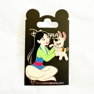 DLP - Mulan and Little Brother Pin