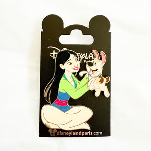 DLP - Mulan and Little Brother Pin