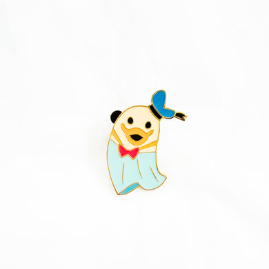 HKDL - Halloween GITD Ghost - Donald Duck Pin