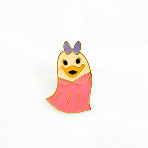 HKDL - Halloween GITD Ghost - Daisy Duck Pin