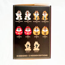 Kuruheya Lucky Series 6 - Chip and Dale - Daruma (Brown) Mini Figures Set