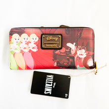Loungefly - Beauty and the Beast - Gaston, Belle, LeFou, and Bimbettes Wallet
