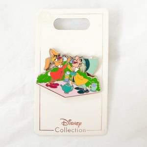 Mad Hatter and March Hare Unbirthday Tea Party Pin