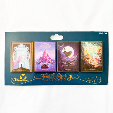 TDR - Fantasy Springs Attractions Pins Set