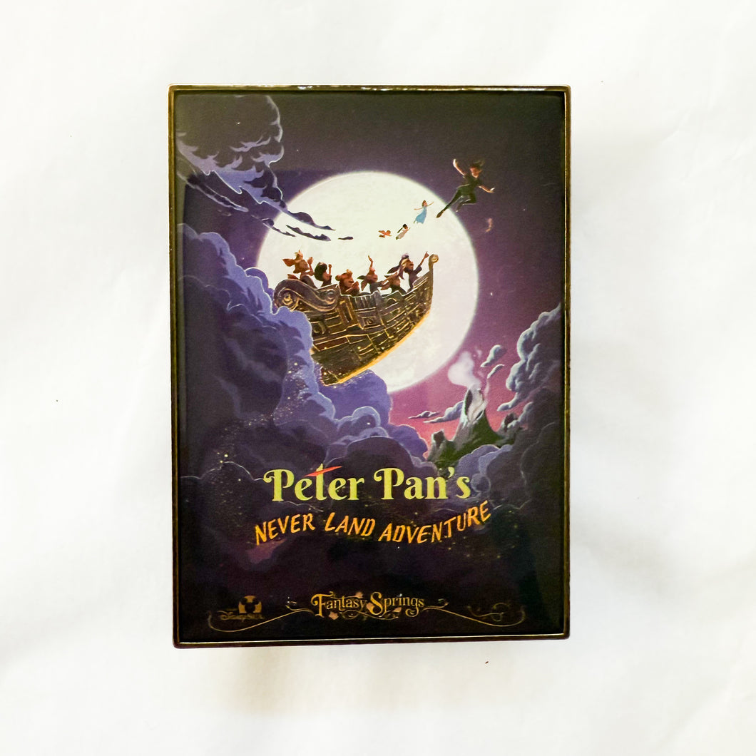 TDR - Fantasy Springs Attractions - Peter Pan's Never Land Adventure Pin