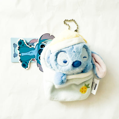 Miniso x Disney - Sleeping Collection - Stitch Plush Keychain