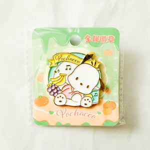 Desserts and Fruits - Pochacco Pin