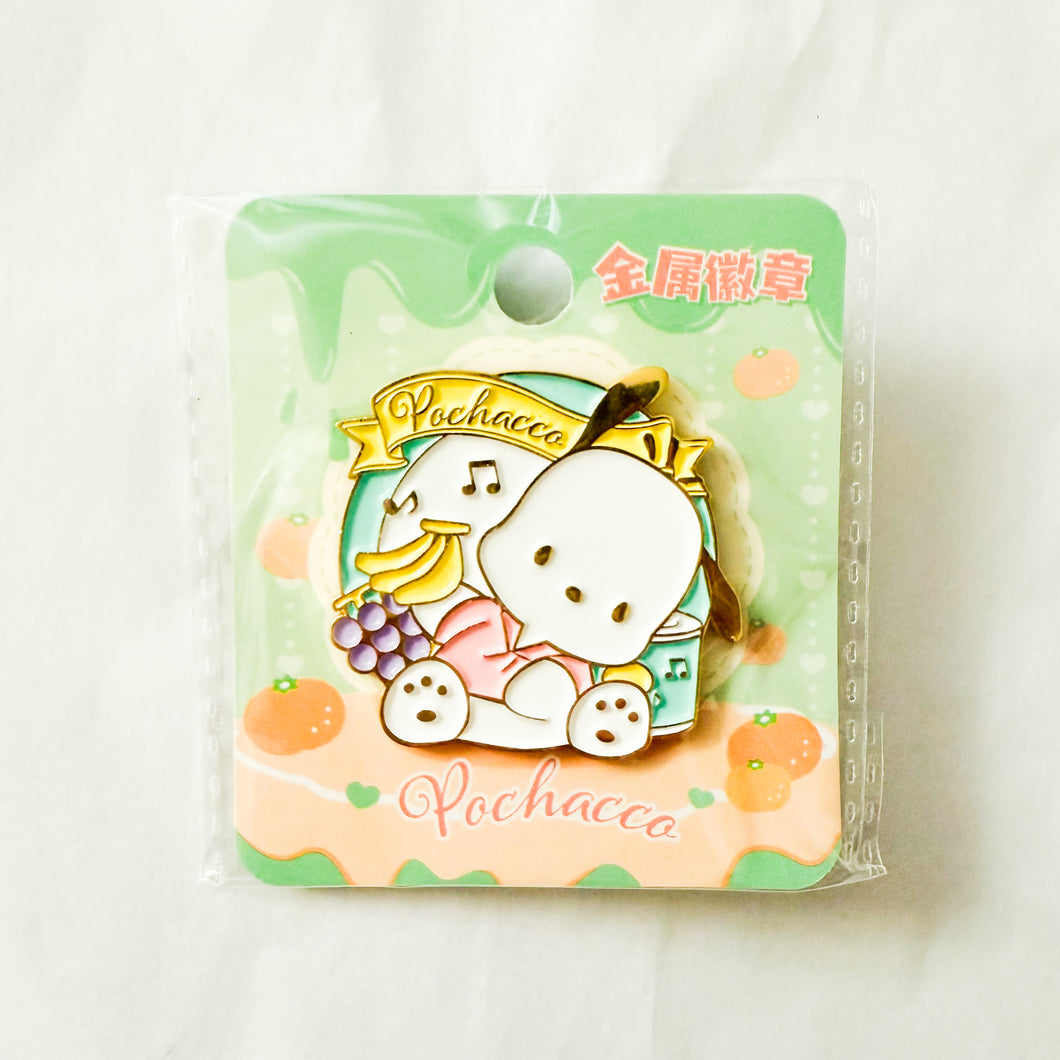 Desserts and Fruits - Pochacco Pin