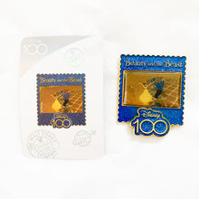 Disney 100th Anniversary - Standing Magnetic Badge - Beauty and the Beast