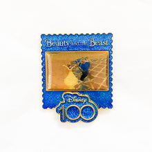 Disney 100th Anniversary - Standing Magnetic Badge - Beauty and the Beast