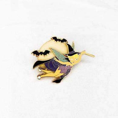 Tinker Bell Flying Witch Pin