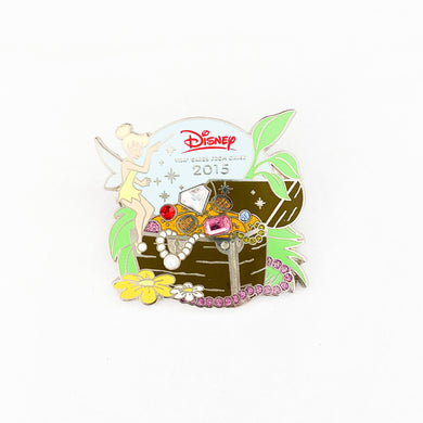 Chase Visa Cardmembers 2015 - Tinker Bell Treasure Chest Jewels Pin
