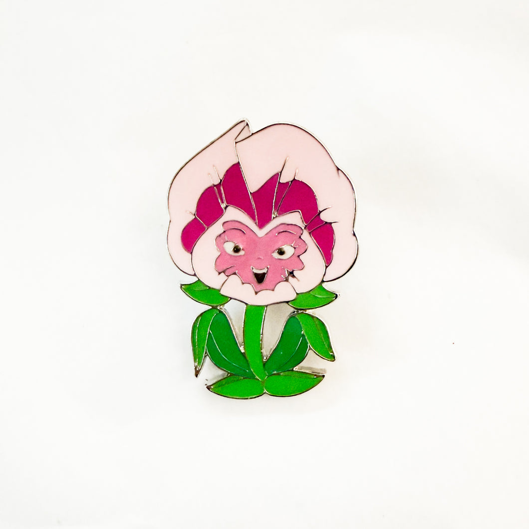 Loungefly - Alice in Wonderland Flowers - Purple Pansy Flower Pin