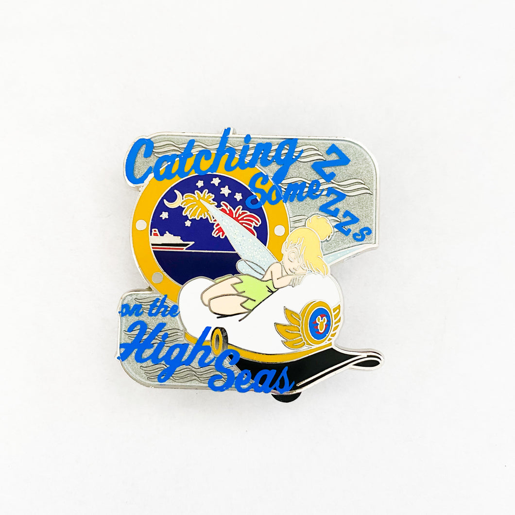 Catching Some Zzz's On The High Seas Tinker Bell Pin