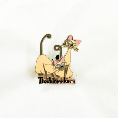 Troublemakers Si & Am Pin