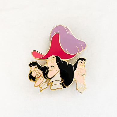 Disney Auctions - Captain Hook Profiles Pin