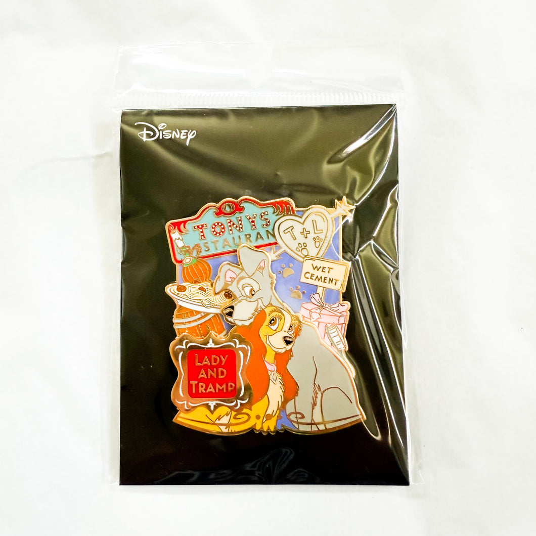 Lady and Tramp Tony's Restaurant Pin