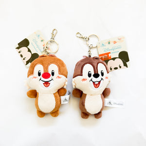 HKDL - Chibi Cutie - Chip and Dale Plush Keychain