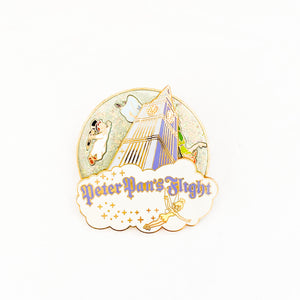 Attractions - Peter Pan's Flight Spinner Pin