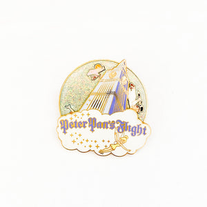 Attractions - Peter Pan's Flight Spinner Pin