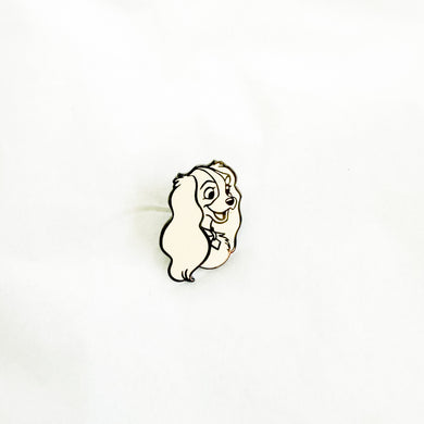Disney Shopping - Disneyland Map - Lady Head Pin