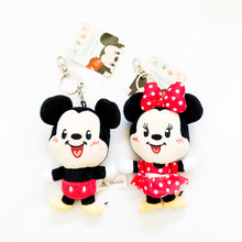 HKDL - Chibi Cutie - Mickey Mouse and Minnie Mouse Plush Keychain