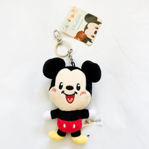 HKDL - Chibi Cutie - Mickey Mouse and Minnie Mouse Plush Keychain