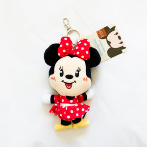 HKDL - Chibi Cutie - Mickey Mouse and Minnie Mouse Plush Keychain