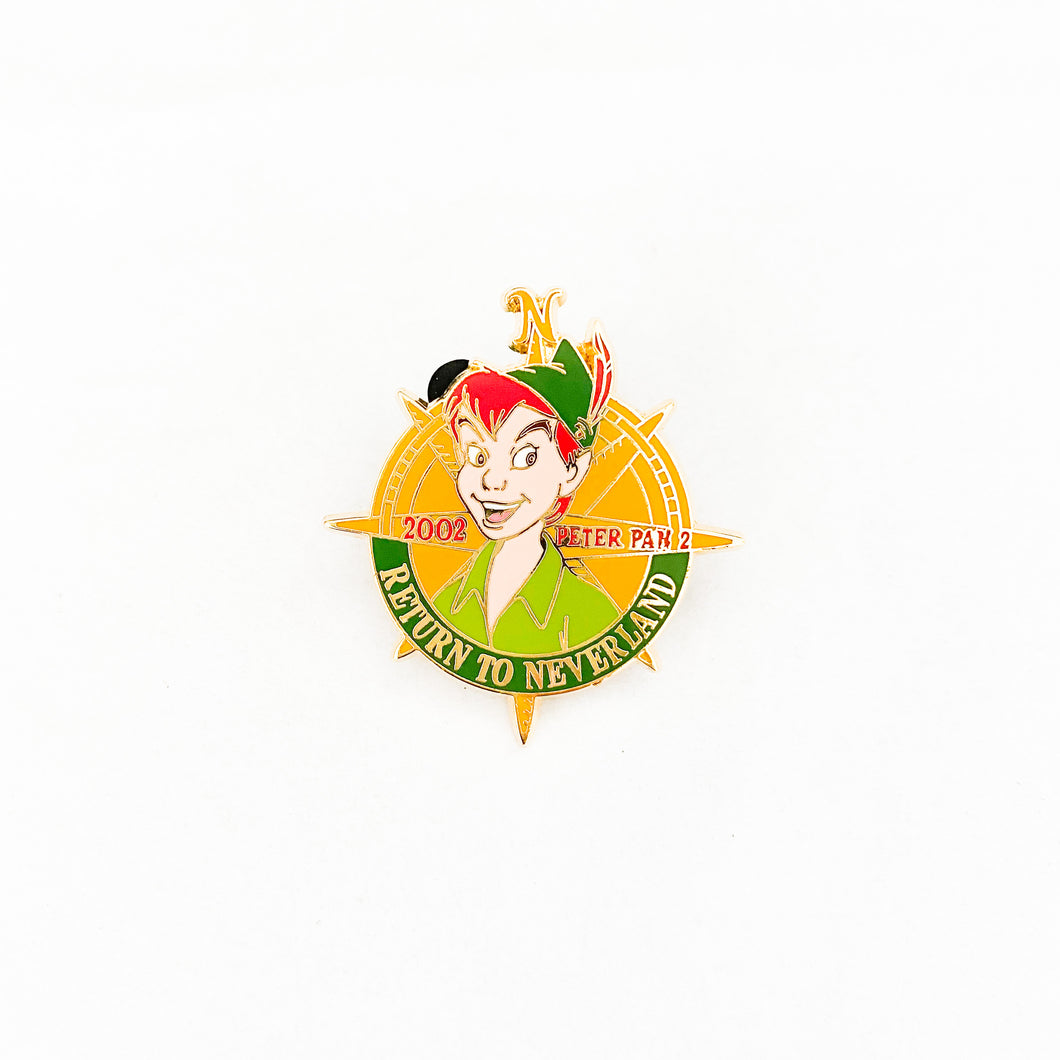 100 Years Of Dreams - Peter Pan 2 2002 Return To Neverland Pin