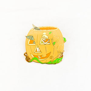 Tinker Bell In A Pumpkin Pin