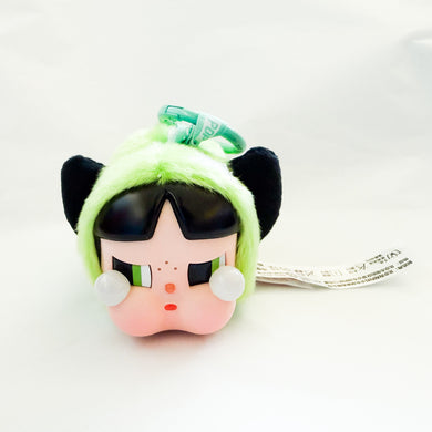POP MART - Crybaby x Powerpuff Girls - Buttercup Plush Pendant Keychain