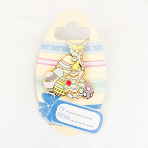 Tinker Bell On Decorated Eggs Pin