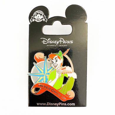 Peter Pan Never Grow Up Pin