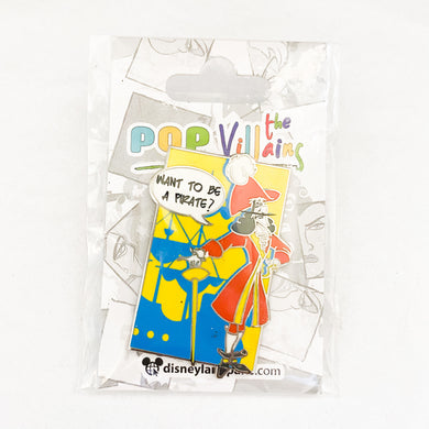 DLP - Pop Villains - Captain Hook Pin