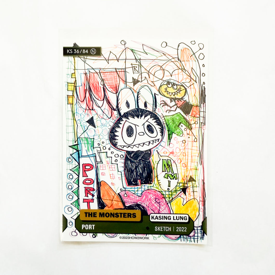 How2Work The Monsters - Series 2 - 36/84 - Port