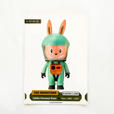 How2Work The Monsters - Series 2 - 09/84 - Labubu Astronaut Green