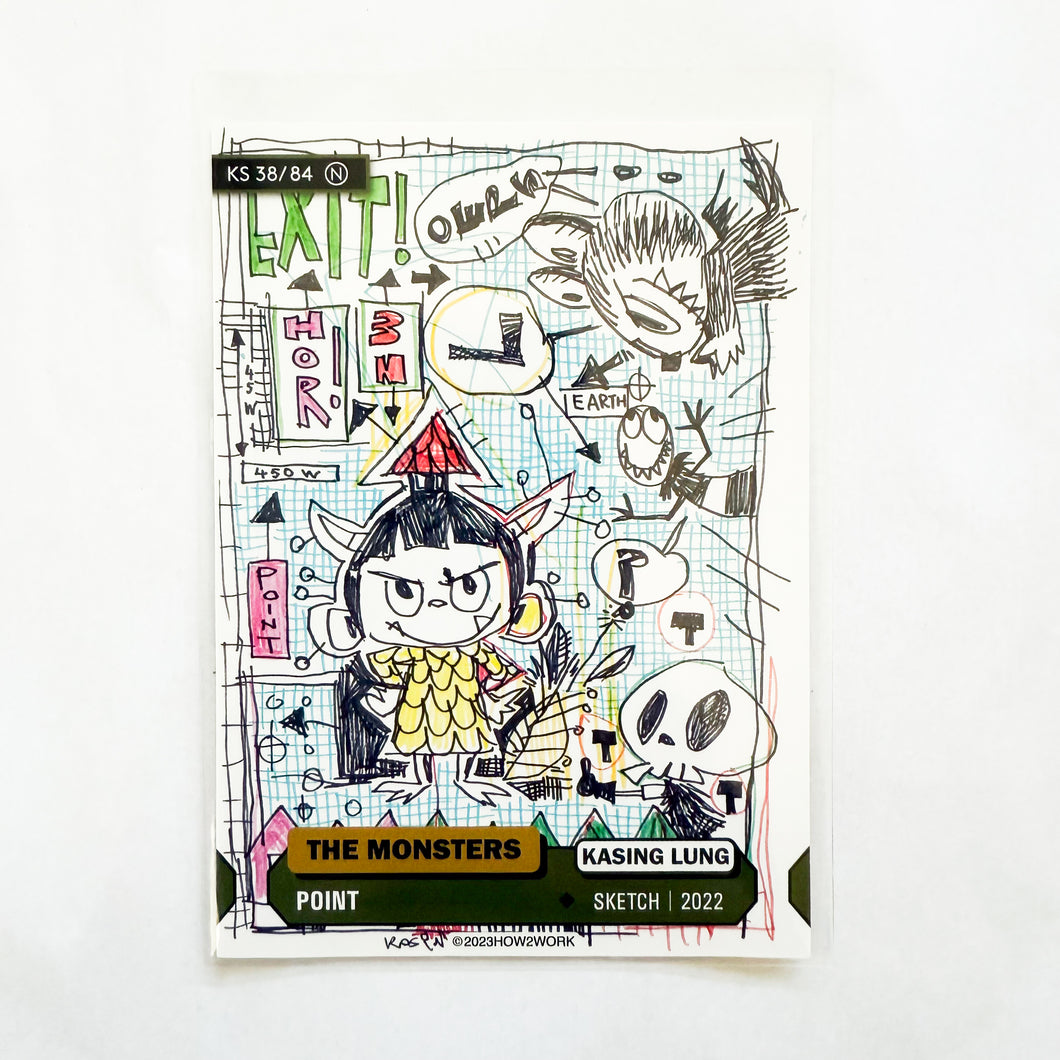 How2Work The Monsters - Series 2 - 38/84 - Point