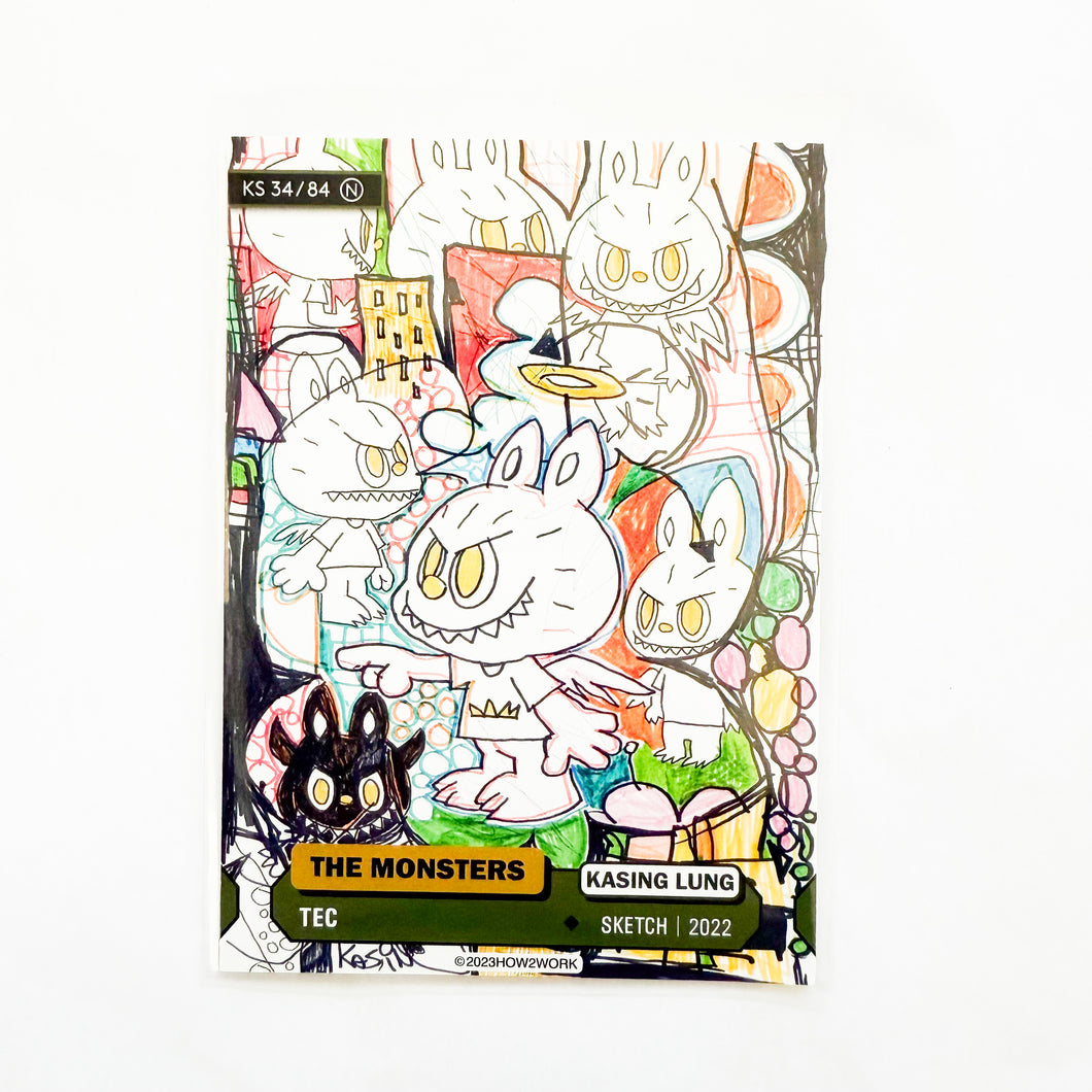 How2Work The Monsters - Series 2 - 34/84 - TEC