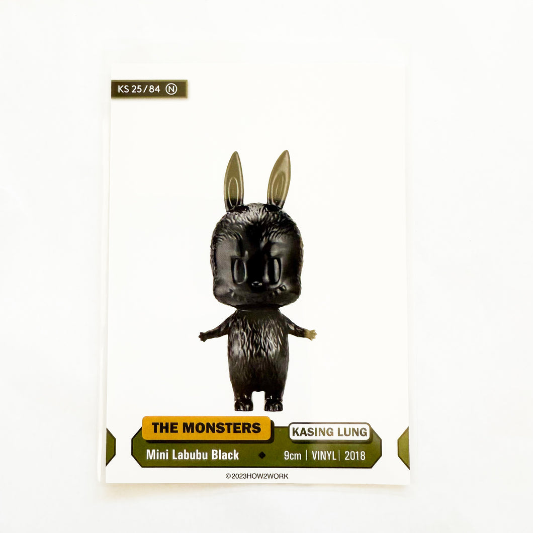 How2Work The Monsters - Series 2 - 25/84 - Mini Labubu Black