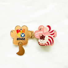 HKDL - PIN GO 2022 - I Heart My Disney Cat - Cheshire Cat Pin