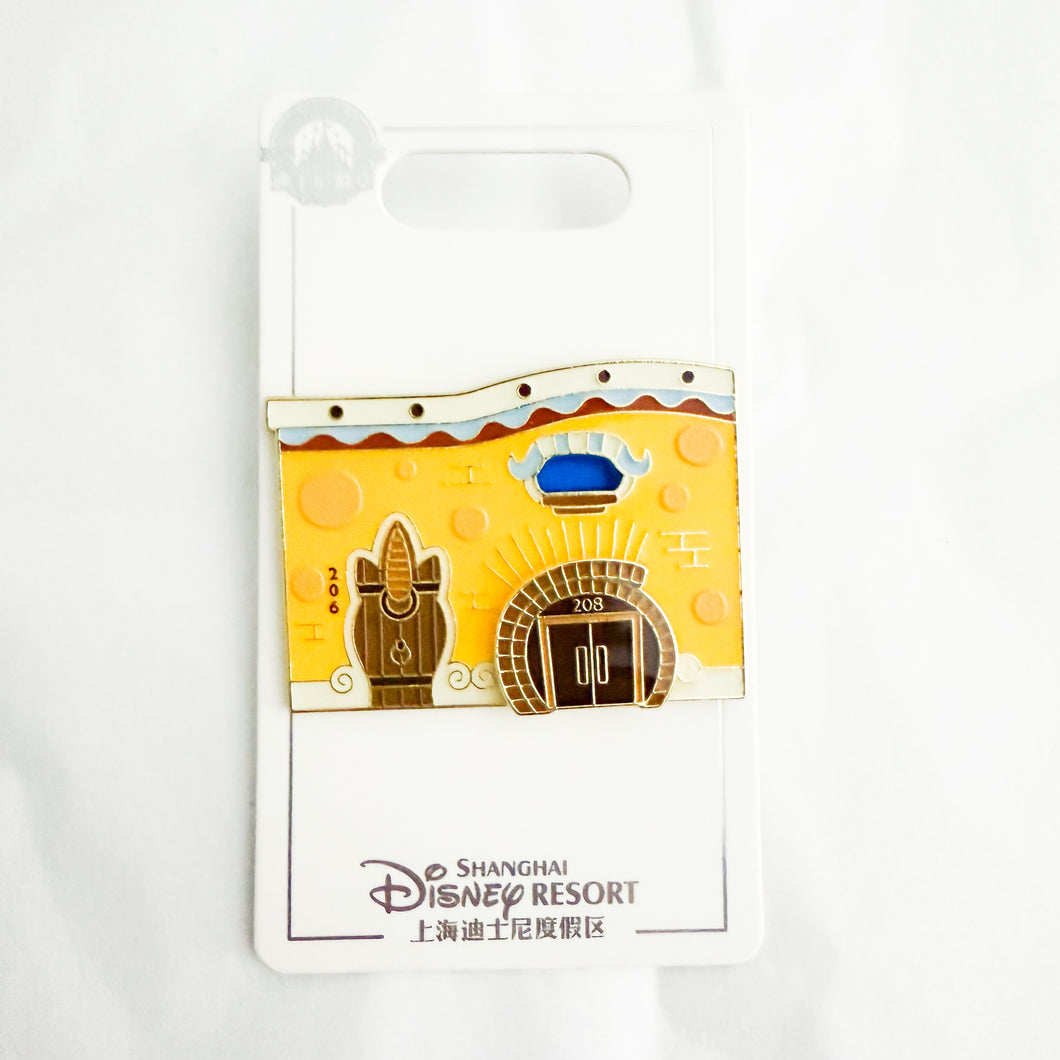 SHDR - Zootopia Building Series - Mr. Big's House 206 and 208 Mane Street Pin