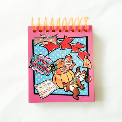 TDR - Halloween 2012 - Chip and Dale Mini Note Pad