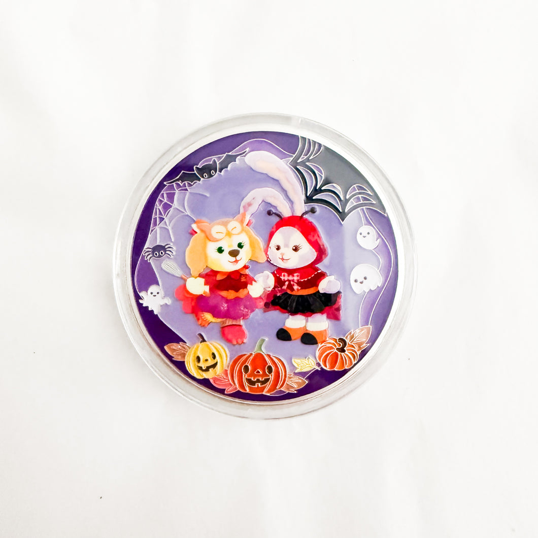 HKDL - Halloween CookieAnn and StellaLou Medallion