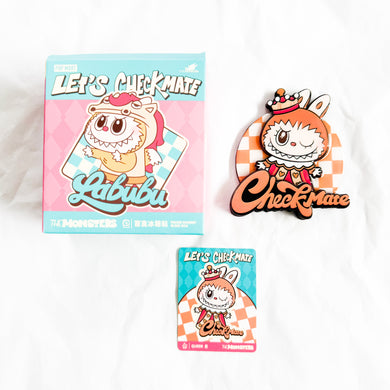 POP MART - Let's Checkmate The Monsters Labubu Series - Queen Magnet