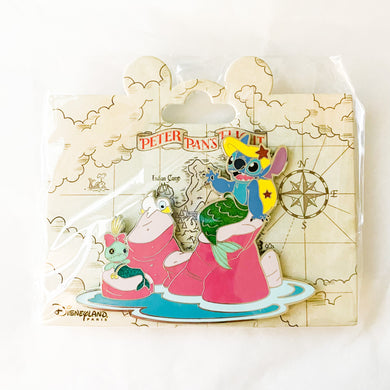 DLP - Peter Pan's Flight - Mermaid Lagoon - Stitch, Scrump and Duckling Pin
