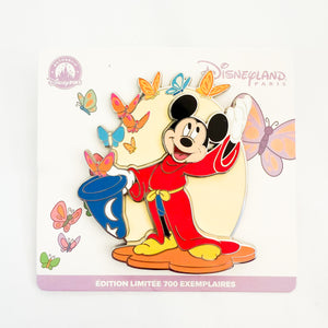 DLP - Butterfly Series - Sorcerer Mickey Mouse Jumbo Pin