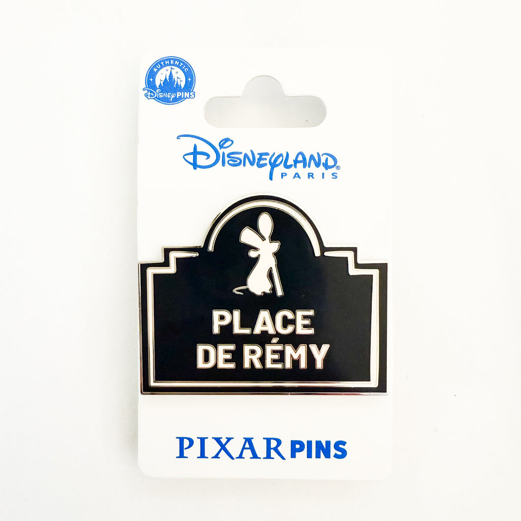 DLP - Ratatouille - Place De Remy Sign Pin