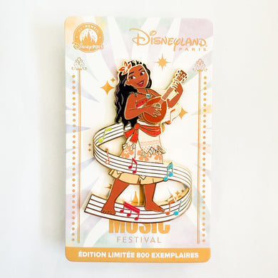 DLP - Music Festival Moana Jumbo Pin