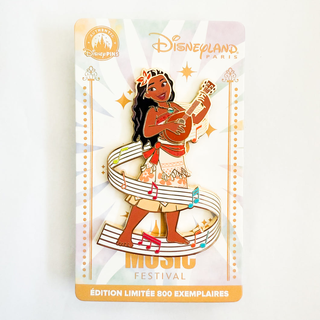 DLP - Music Festival Moana Jumbo Pin